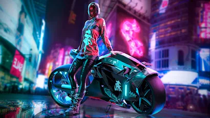 Cyberpunk, Cyberpunk 2077, Futuristic City, Futuristic, Artwork 4K Wallpaper Background