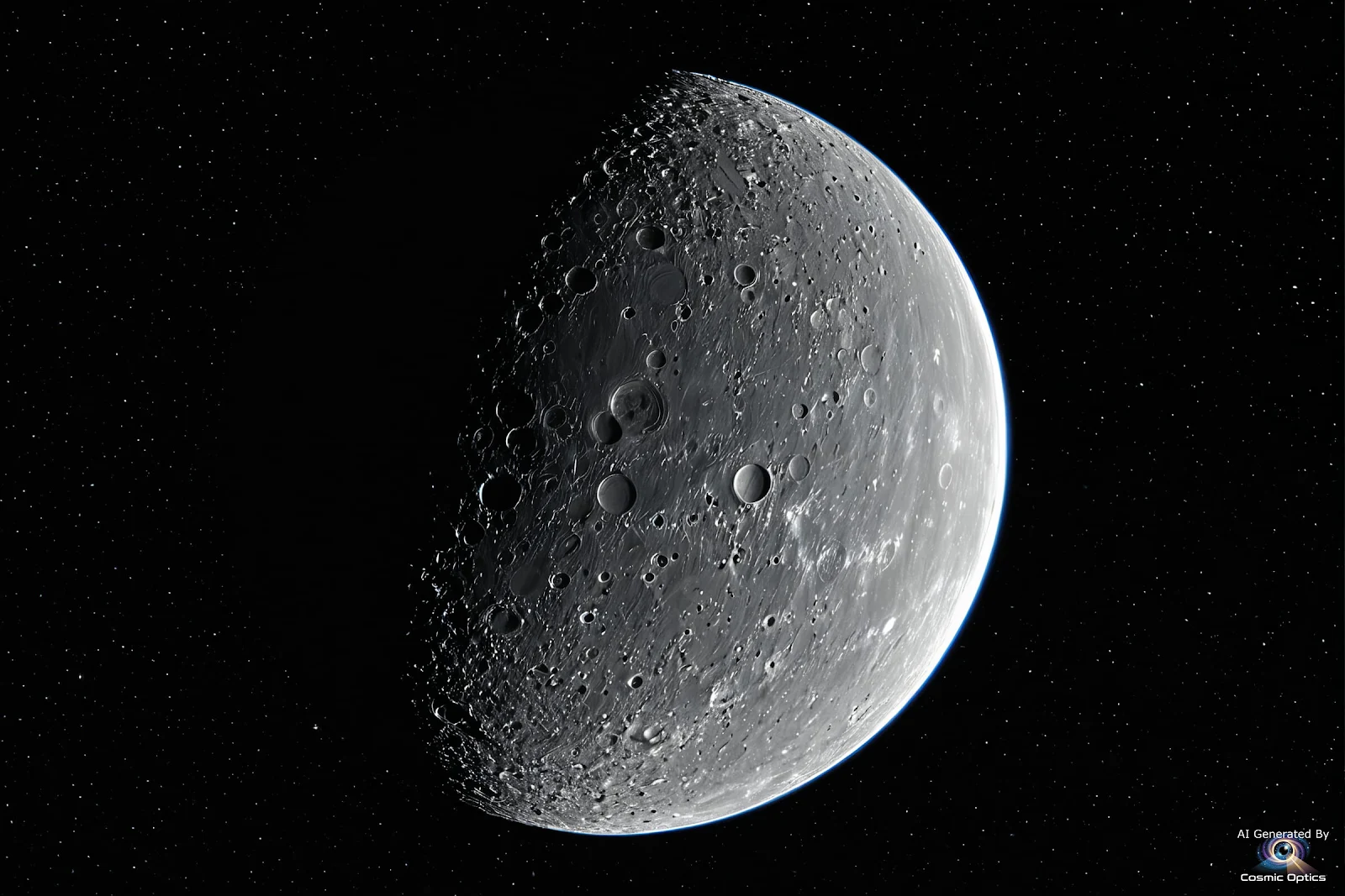 An authentic, photorealistic astronomical photograph of the dwarf planet Haumea floating in the abso_00041