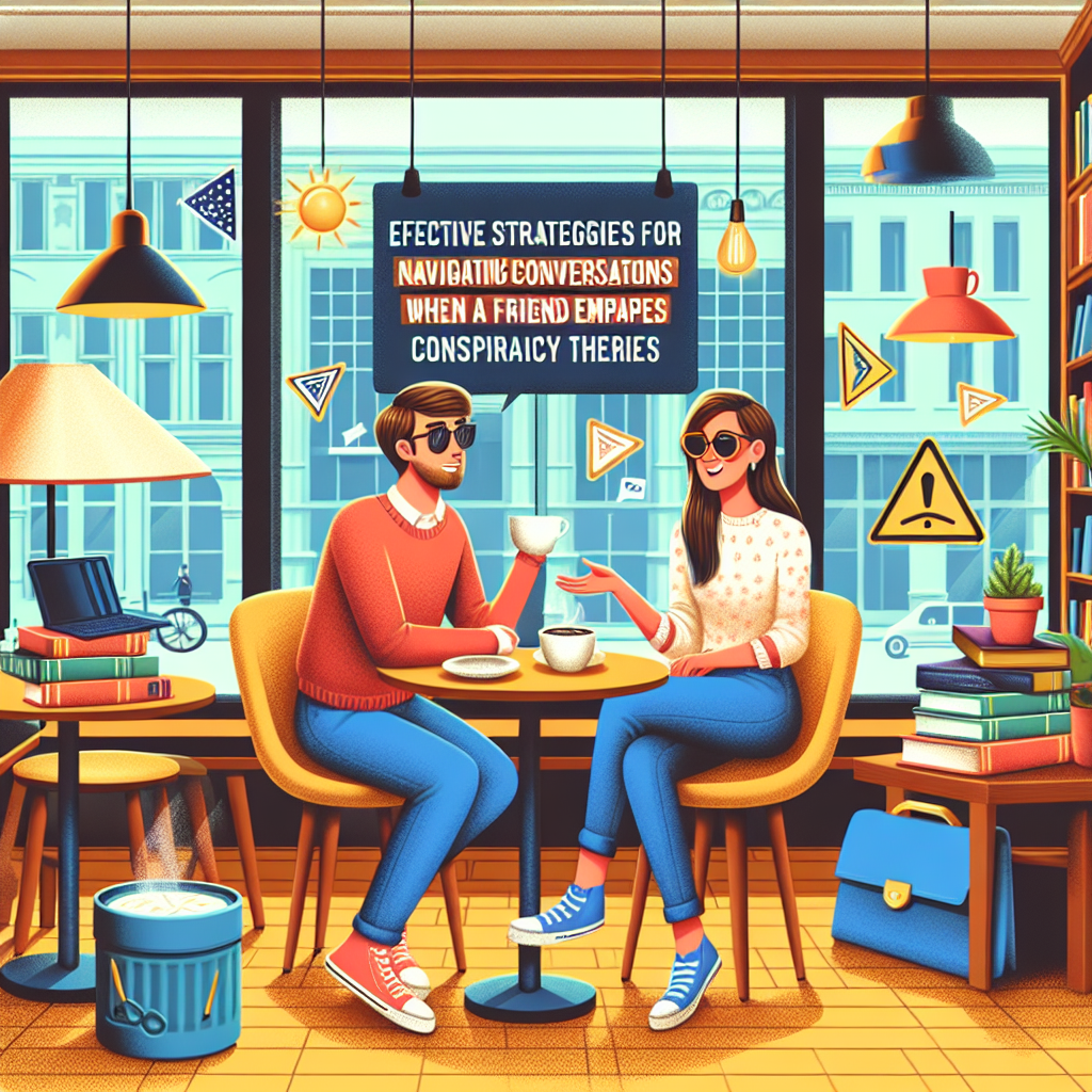 Effective Strategies for Navigating Conversations when a Friend Embraces Conspiracy Theories
