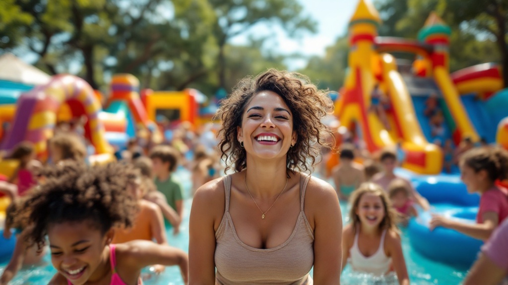 What Types of Inflatable Entertainment Equipment Can You Rent from Jumpin Joy? for bounce house rentals round rock tx