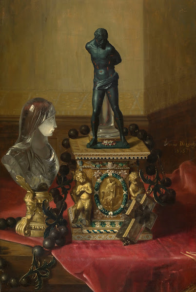 At the Louvre 1868