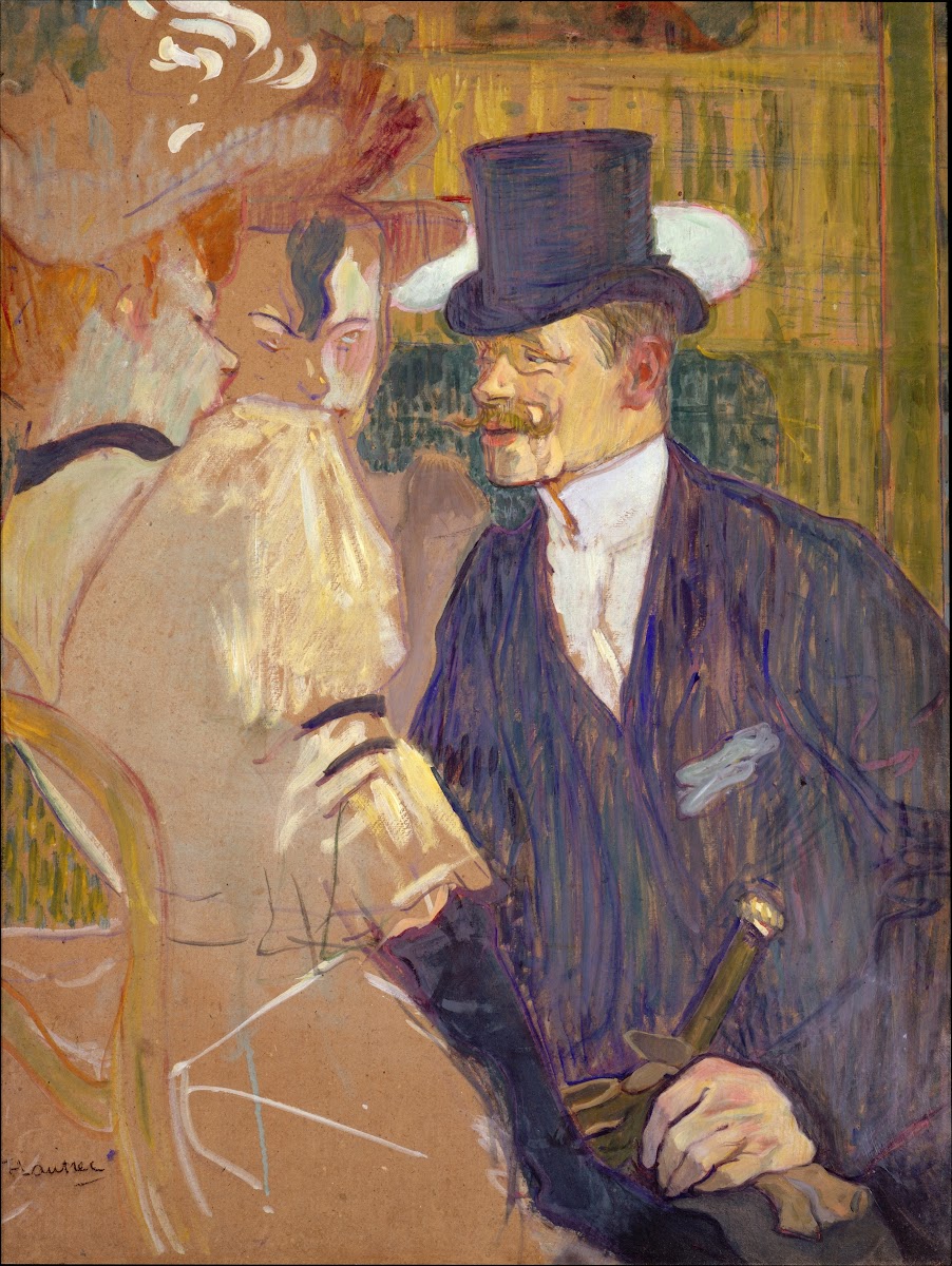 The Englishman William Tom Warrener 18611934 at the Moulin Rouge 1892