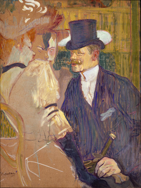 The Englishman William Tom Warrener 18611934 at the Moulin Rouge 1892