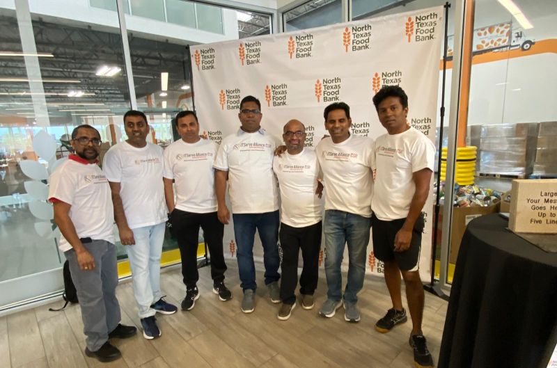 ITServe Dallas volunteered at North Texas Food Bank and helped pack 28000 pounds of food.