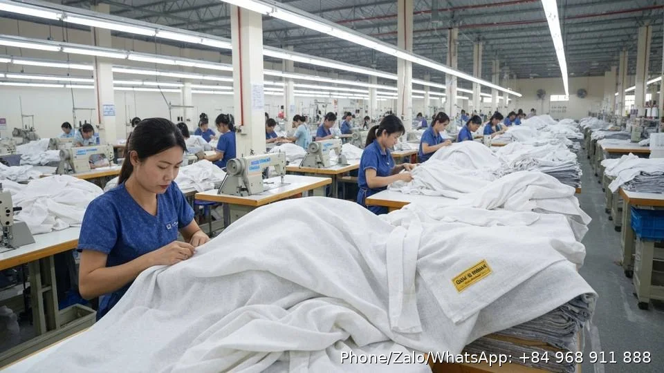 Cotton Cloth Manufacturing - Gold Garment Vietnam