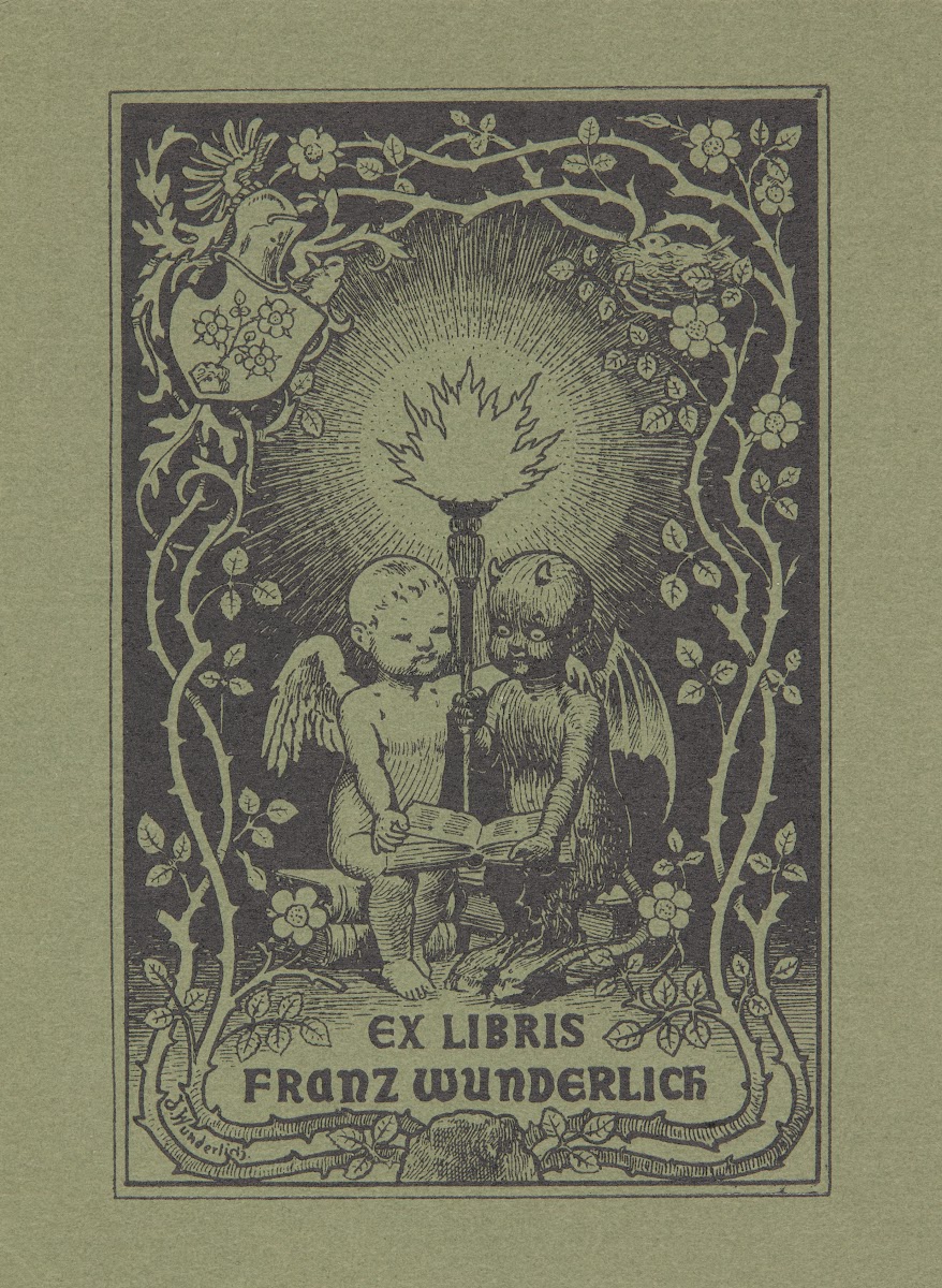Ekslibris Franz Wunderlich 1900 1910