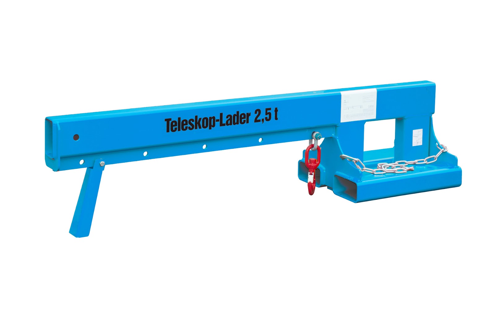 Teleskop-Lader KT-K 2,5, gelakt, Lichtblauw