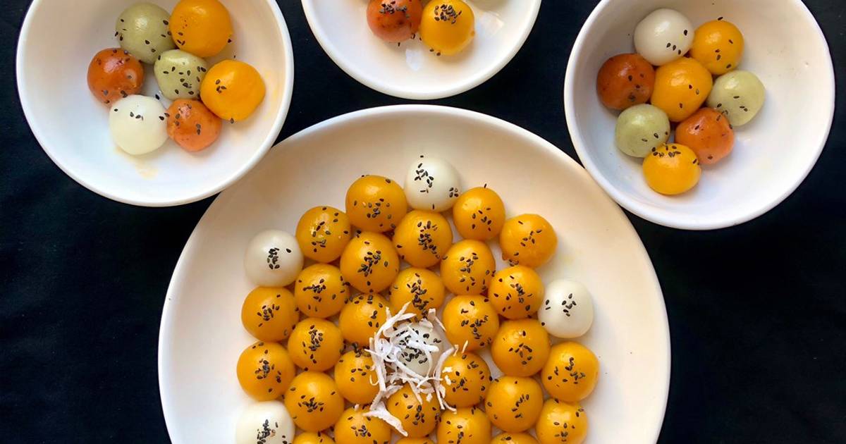 Bánh trôi bí đỏ