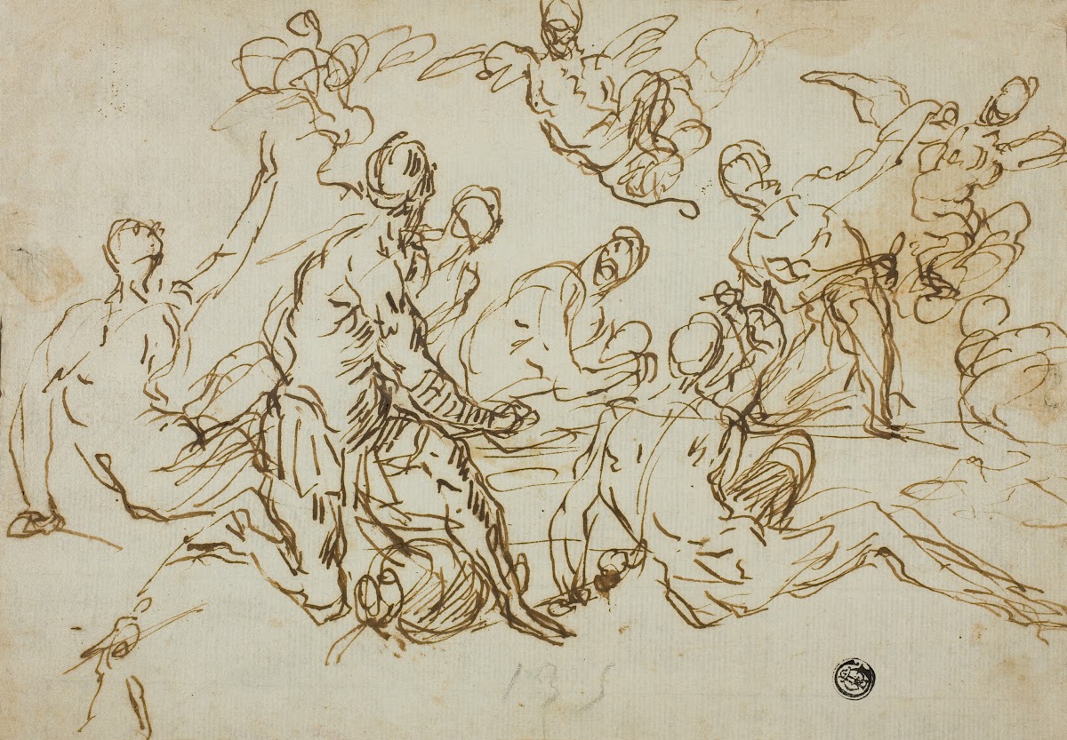 Harpies Attacking Aeneas and His Companions