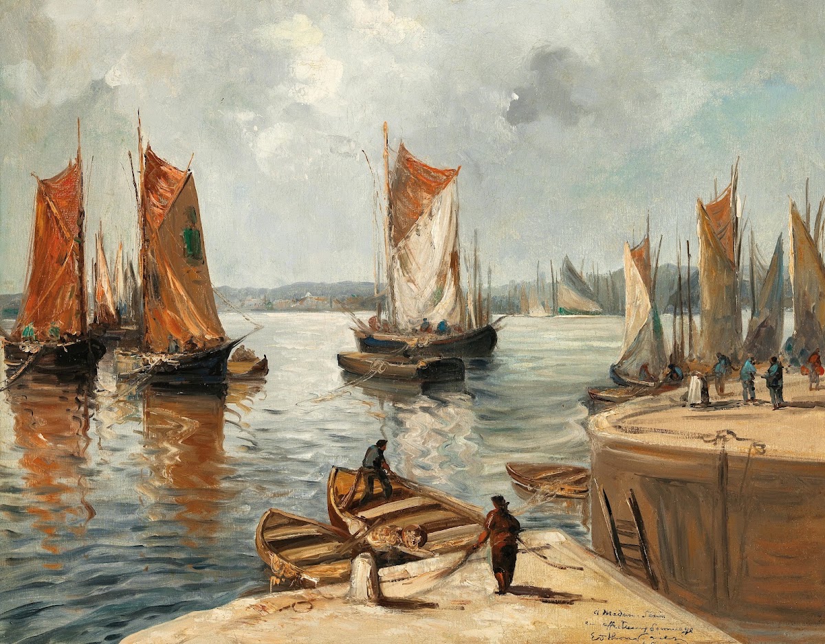 Port normand c 1900