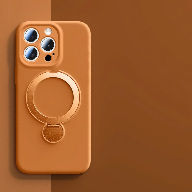 Silicone phone case with protective function