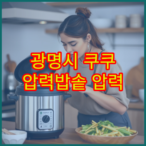 광명시 쿠쿠 압력밥솥 압력 추 고장 위치 서비스센터 안내 수리 팁 2026