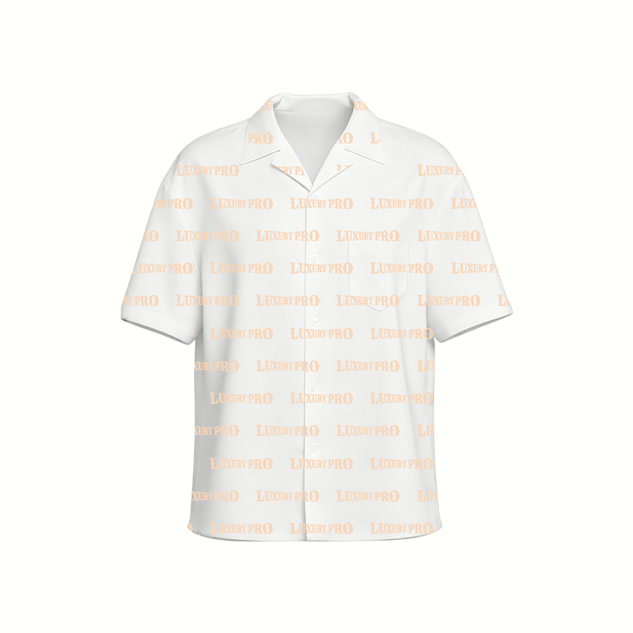 AOP EO shirt TALL Cuban tie pocket