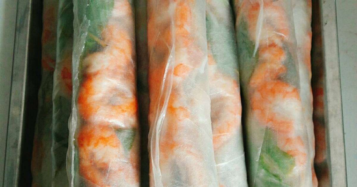 Gỏi cuốn tôm thịt