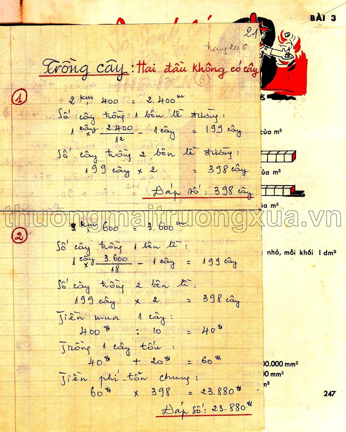 Toán pháp lớp 5 (1970) - Trang 243