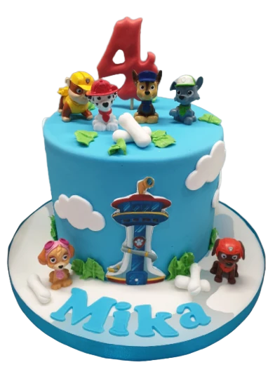 Paw Patrol Themed Birthday Cake CB-NC462
