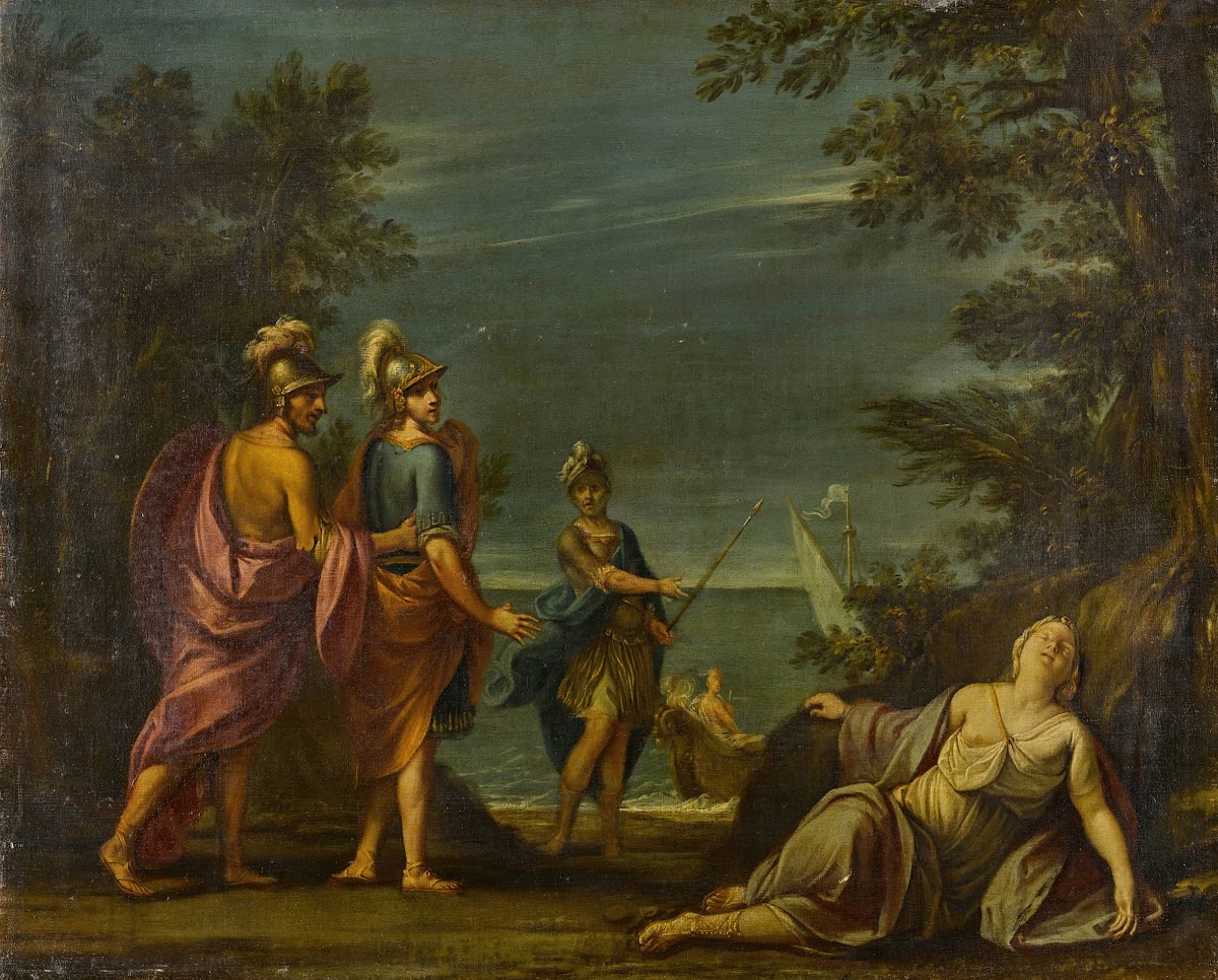 Armida abandoned by Rinaldo