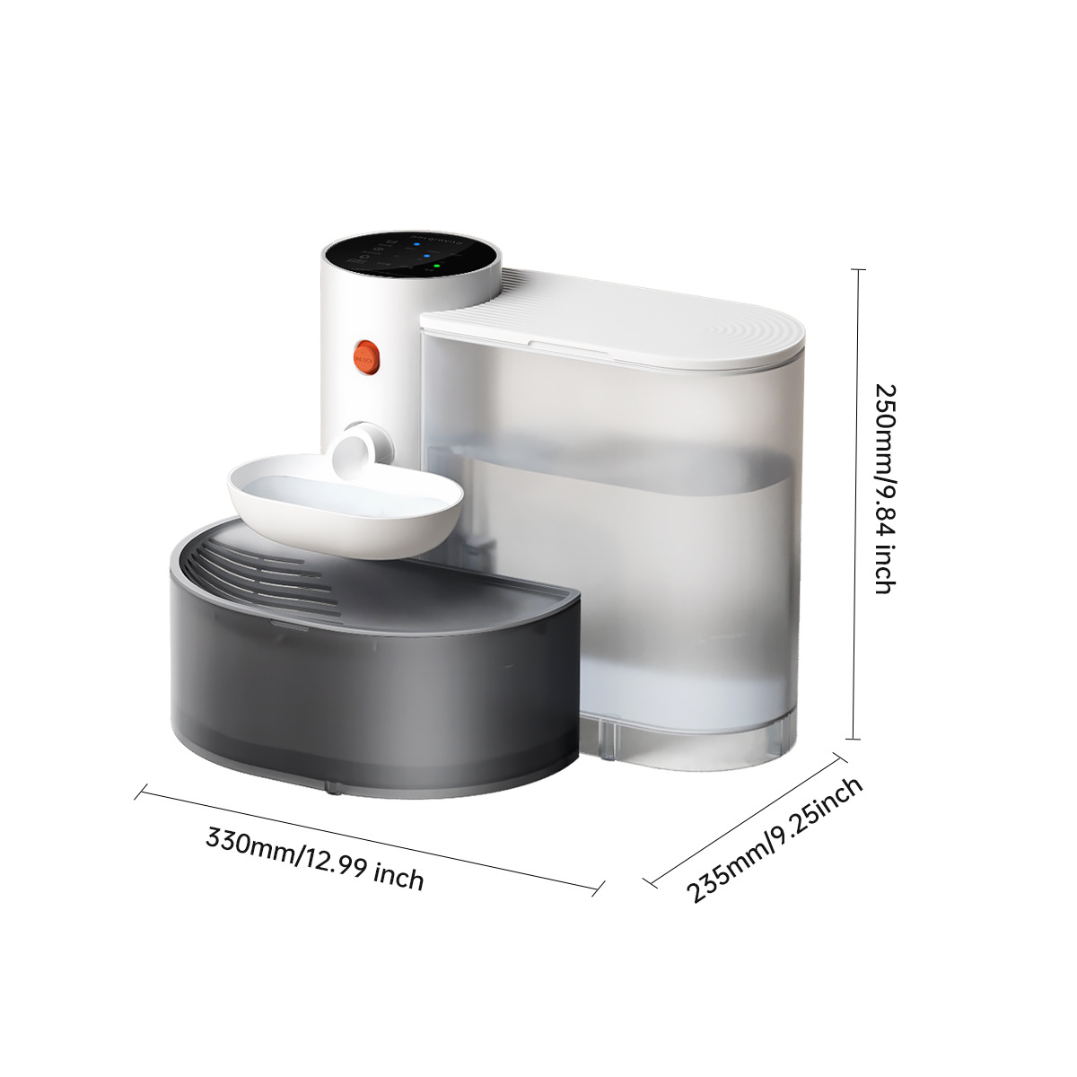 Automatischer Katzenbrunnen mit Filtration