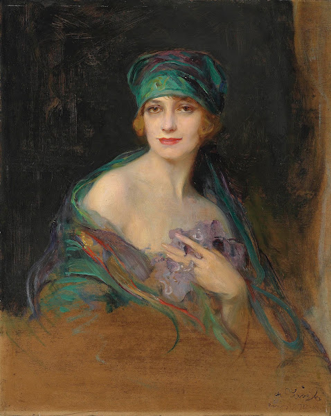 Portrait Of Princess Ruspoli Duchess De Gramont 1922