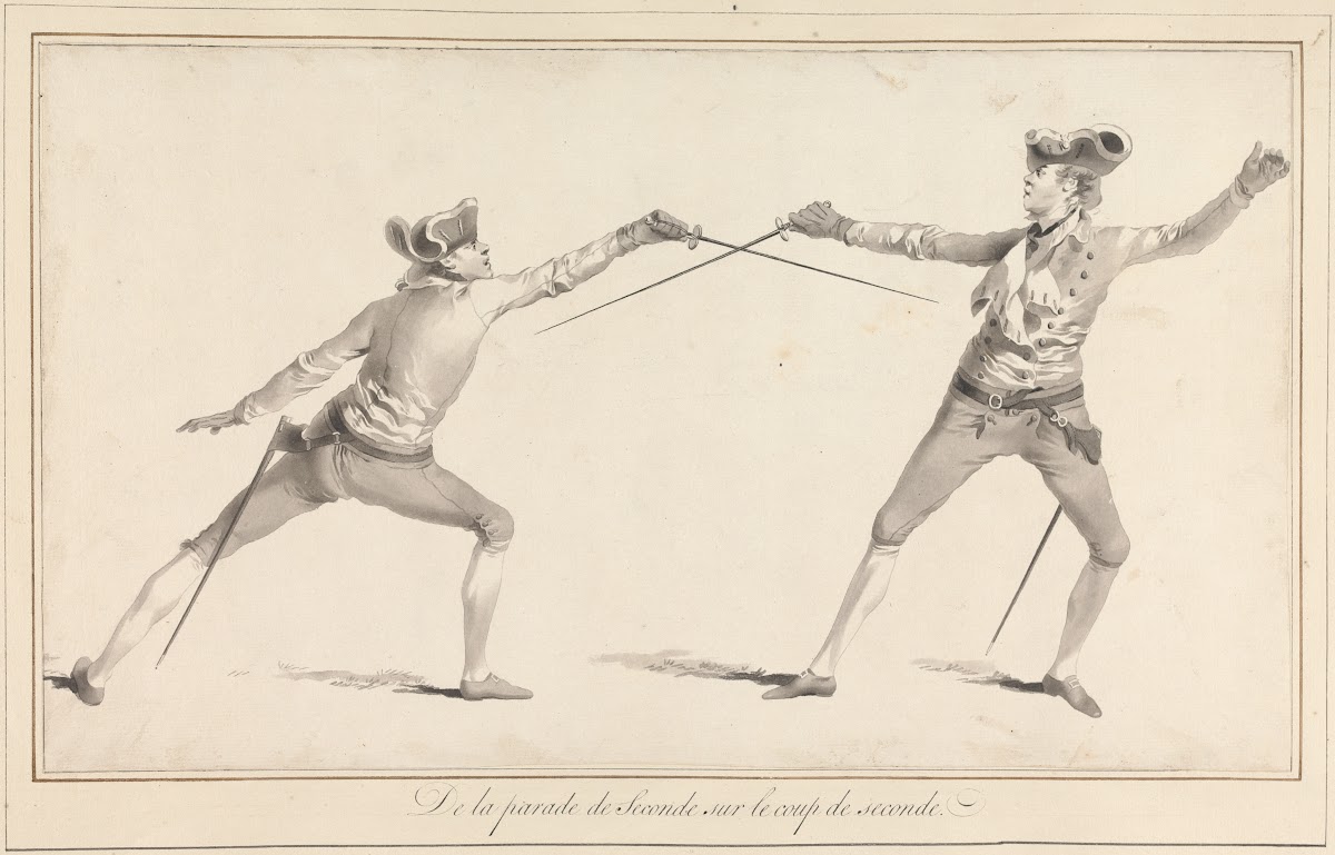 De La Parade De Seconde Sur Le Coup De Seconde 1763