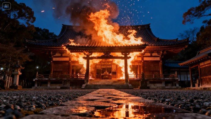 Japan Temple Fires: Tragic Loss of Ancient Heritage Sites