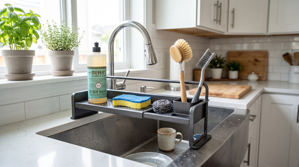 Best Sink Caddies for Dishwashing Supplies (2026) - BEST OVERALL — IN CONTEXT