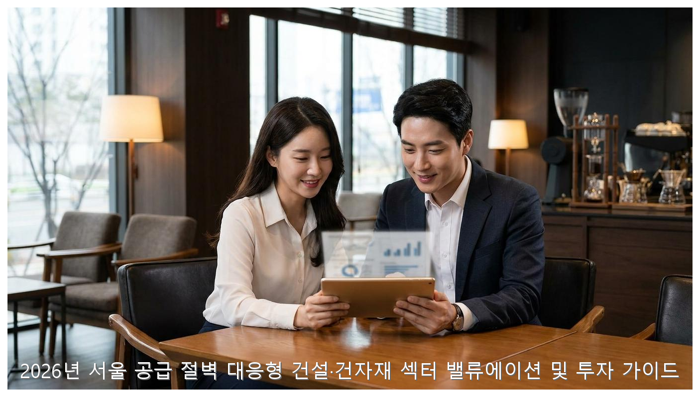 2026년 서울 공급 절벽 대응형 건설·건자재 섹터 밸류에이션 및 투자 가이드 핵심 안내 및 분석 인포그래픽 (6)