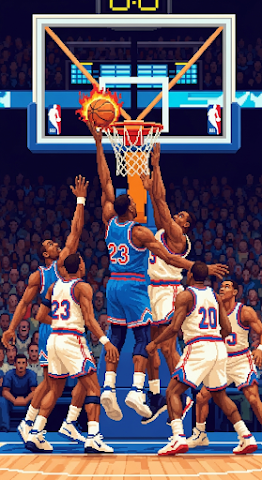 NBA Jam Pixel Art Dunk
