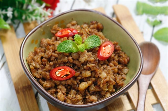 Thịt Xay Rang Riềng