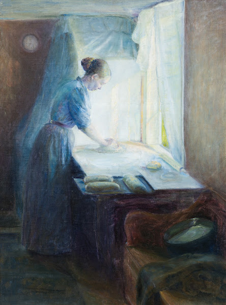 Bread Baking 1895