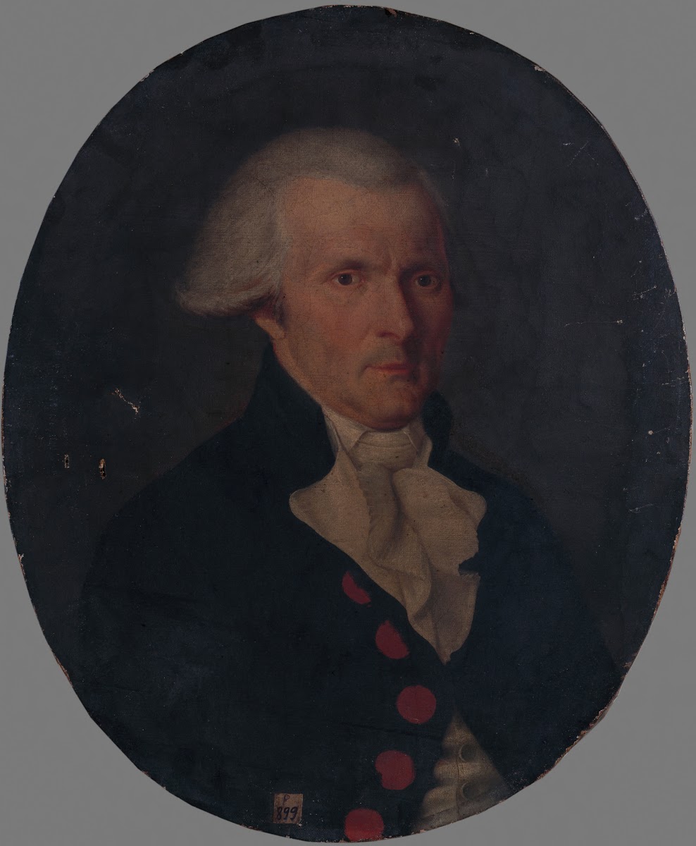 Portrait de Denis Le Roy vétérinaire de la maison du roi Louis XVI 1780