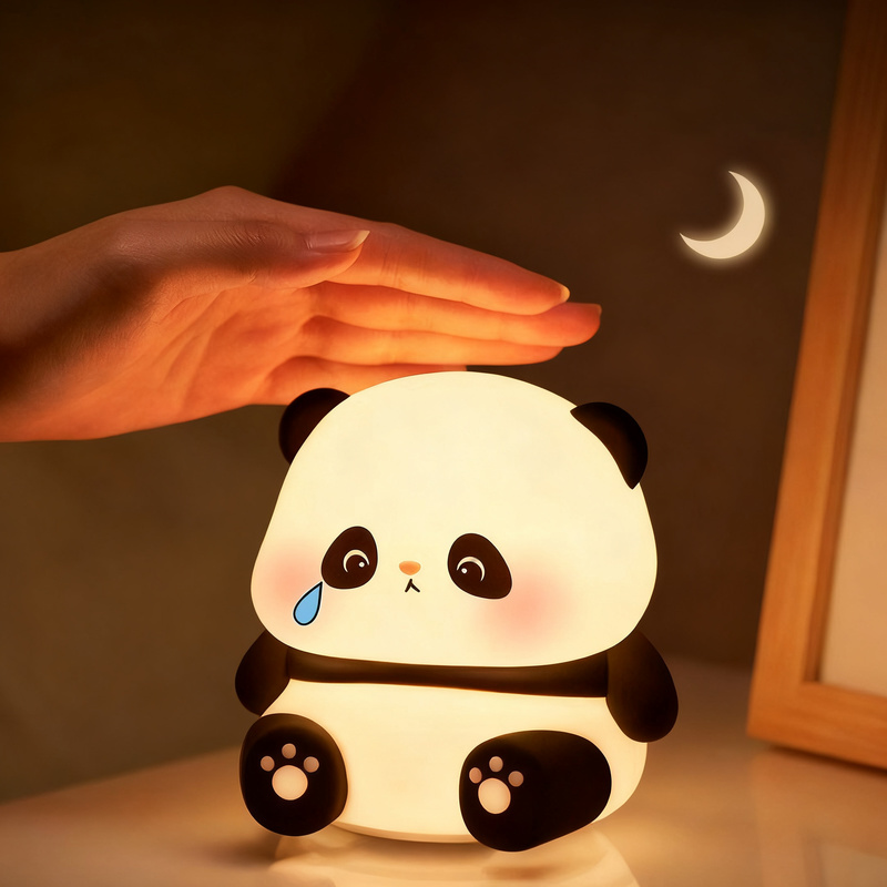 Small night light with cartoon design