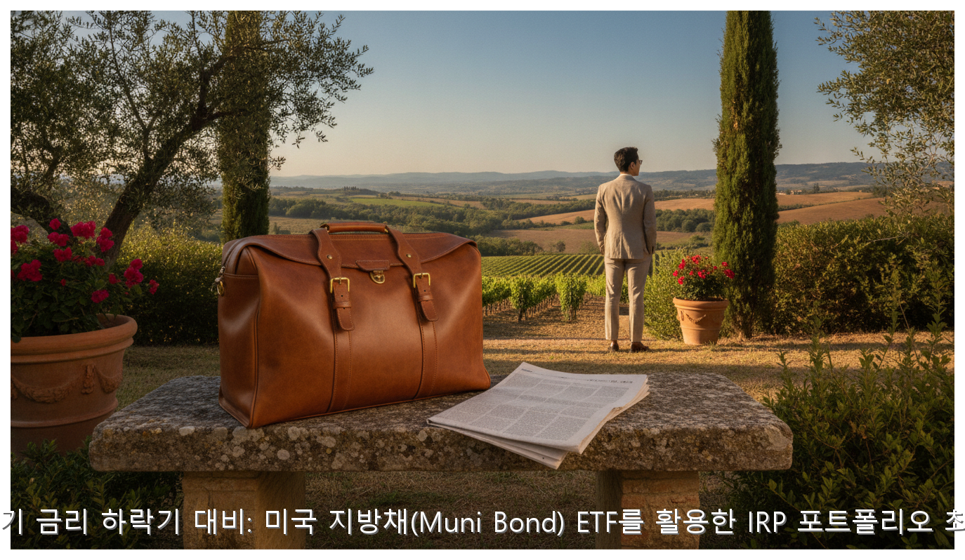 2026년 하반기 금리 하락기 대비: 미국 지방채(Muni Bond) ETF를 활용한 IRP 포트폴리오 최적화 가이드 핵심 안내 및 분석 인포그래픽 (6)