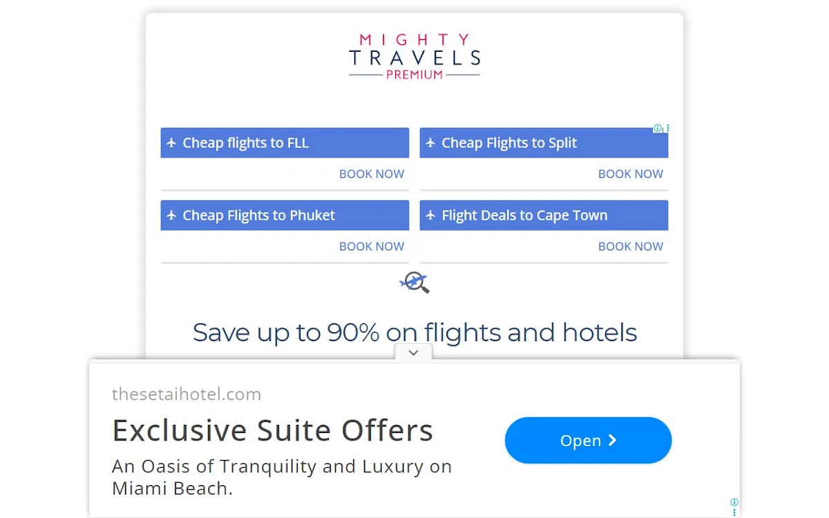Captura de Mighty Travels Premium
