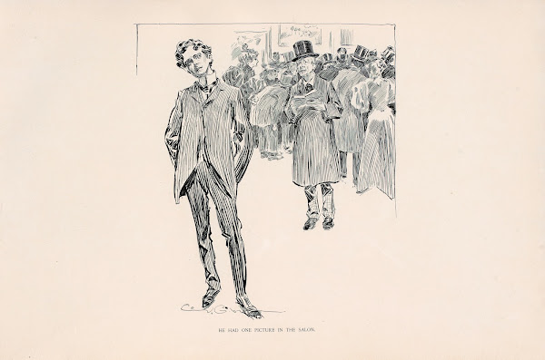 He had one picture in the salon 1896
