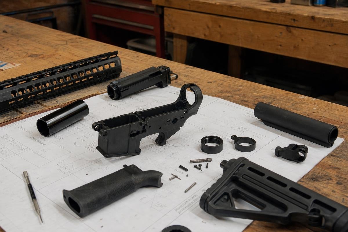 How to plan an AR-10 build components