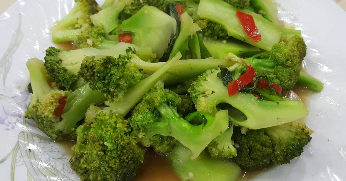 Bông cải xào
