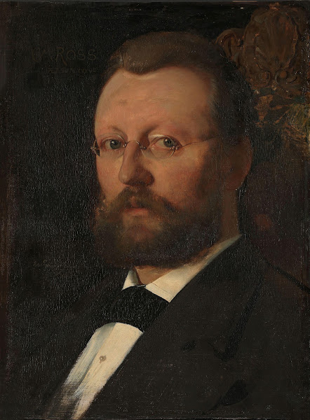 Portrait of the Painter Christian Meyer Ross 1879