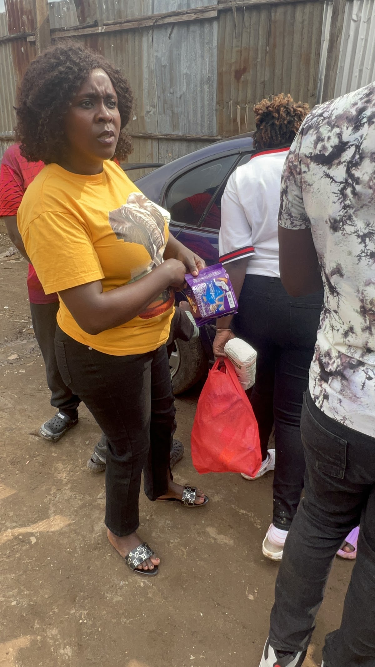 Pads Campaign at Kabiro Primary