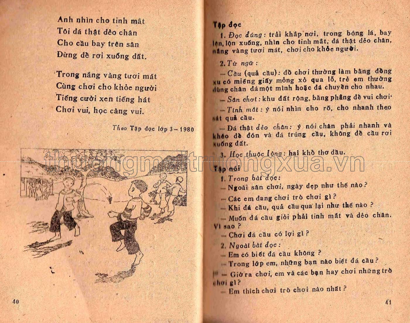 Tiếng Việt 3 (tập 1 - 1986) - Trang 21