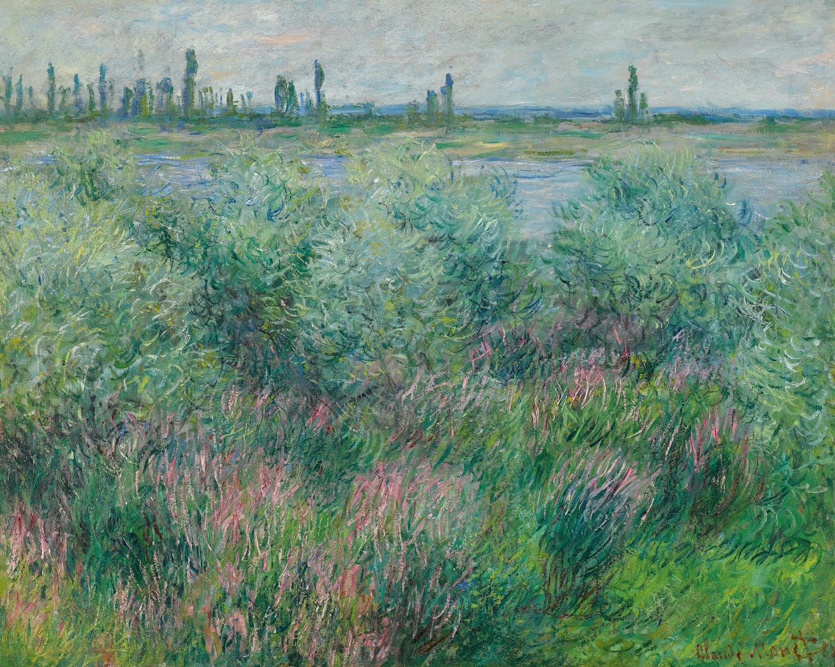 Berges De La Seine Près De Vétheuil 1881