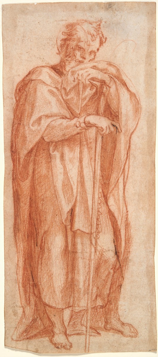 Eleazar study for a fresco in the Sixtine Chapel Santa Maria MaggioreRome 1586