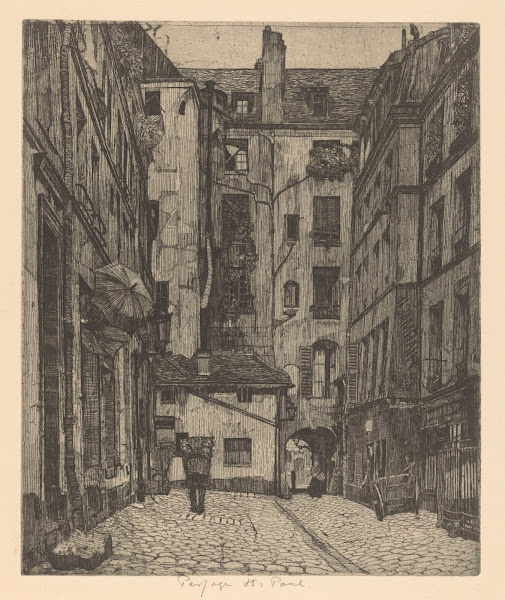 Passage Saint Paul 20th century