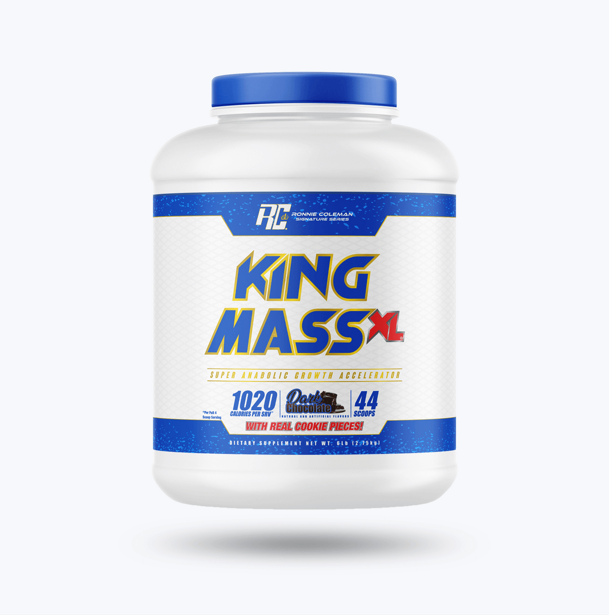 Ronnie Coleman King Mass XL — Dark Chocolate, 6 lb