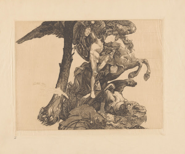 Perseus en het zeemonster 1907