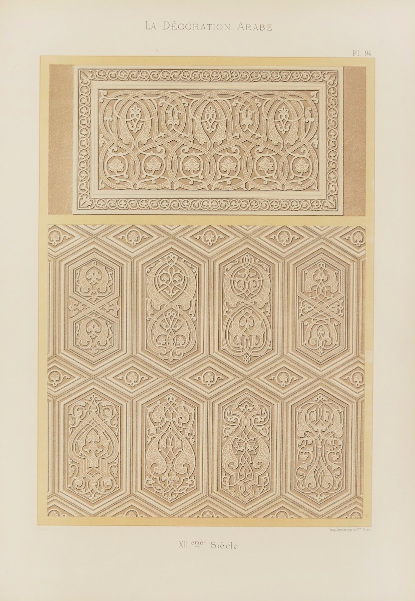 La Décoration arabe Pl81 1860s 1880s