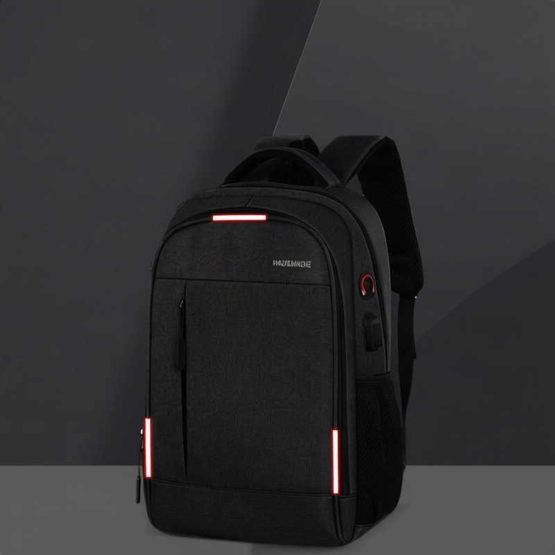 Business backpack, USB charging, 15.6-inch laptop