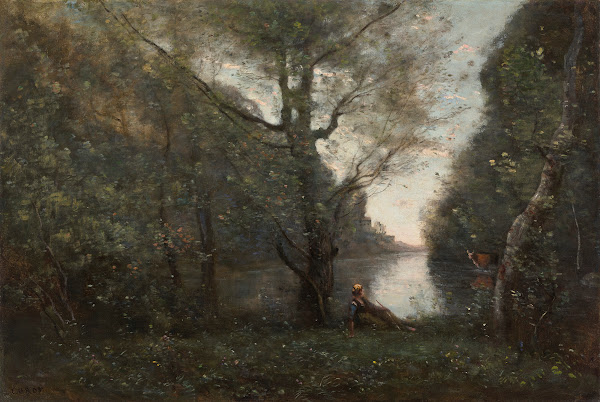 La solitude Souvenir de Vigen Limousin circa 1867 68