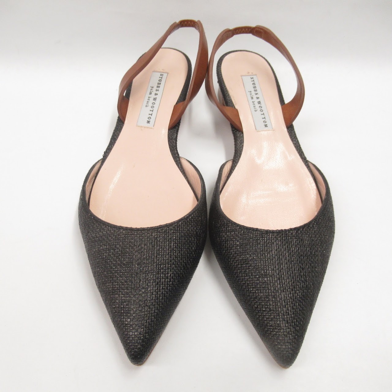 Stubbs & Wootton Carrie Panama Slingbacks