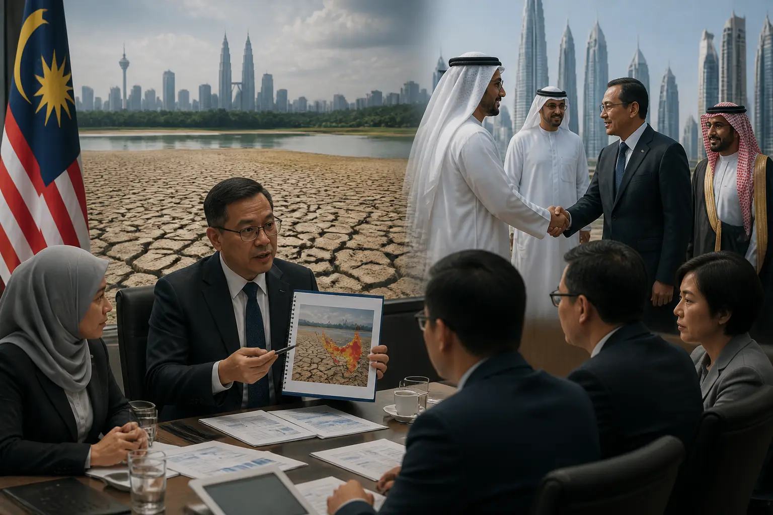 Editorial image for Malaysia to request El Nino preparedness plans from public firms, explores Middle East regulatory ties